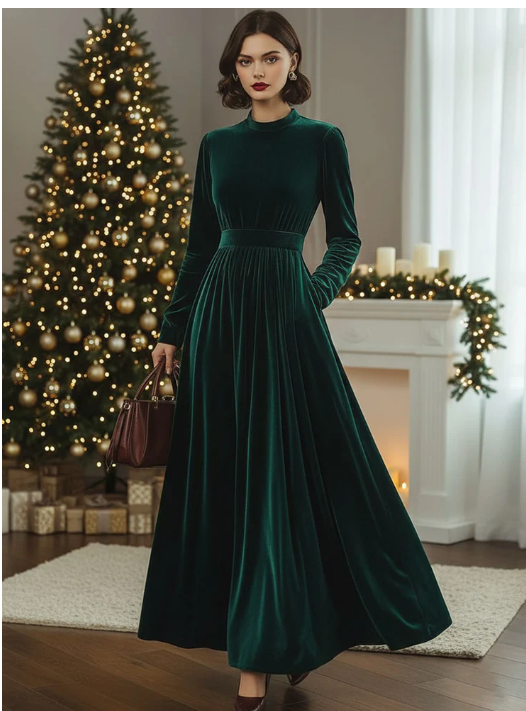 Sleeve Maxi Dress